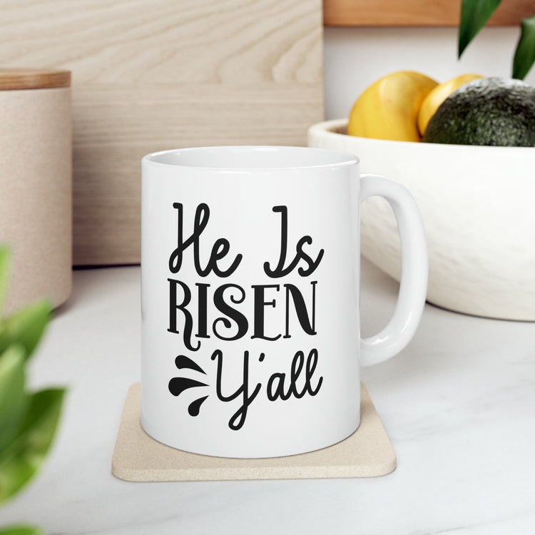 Ceramic Mug, 11oz, Easter Sunday Coffee Mug, Christian Theme Mug, Sunday School Teacher Mug, Christian Pastor gift