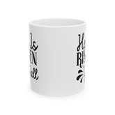 Ceramic Mug, 11oz, Easter Sunday Coffee Mug, Christian Theme Mug, Sunday School Teacher Mug, Christian Pastor gift