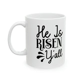Ceramic Mug, 11oz, Easter Sunday Coffee Mug, Christian Theme Mug, Sunday School Teacher Mug, Christian Pastor gift