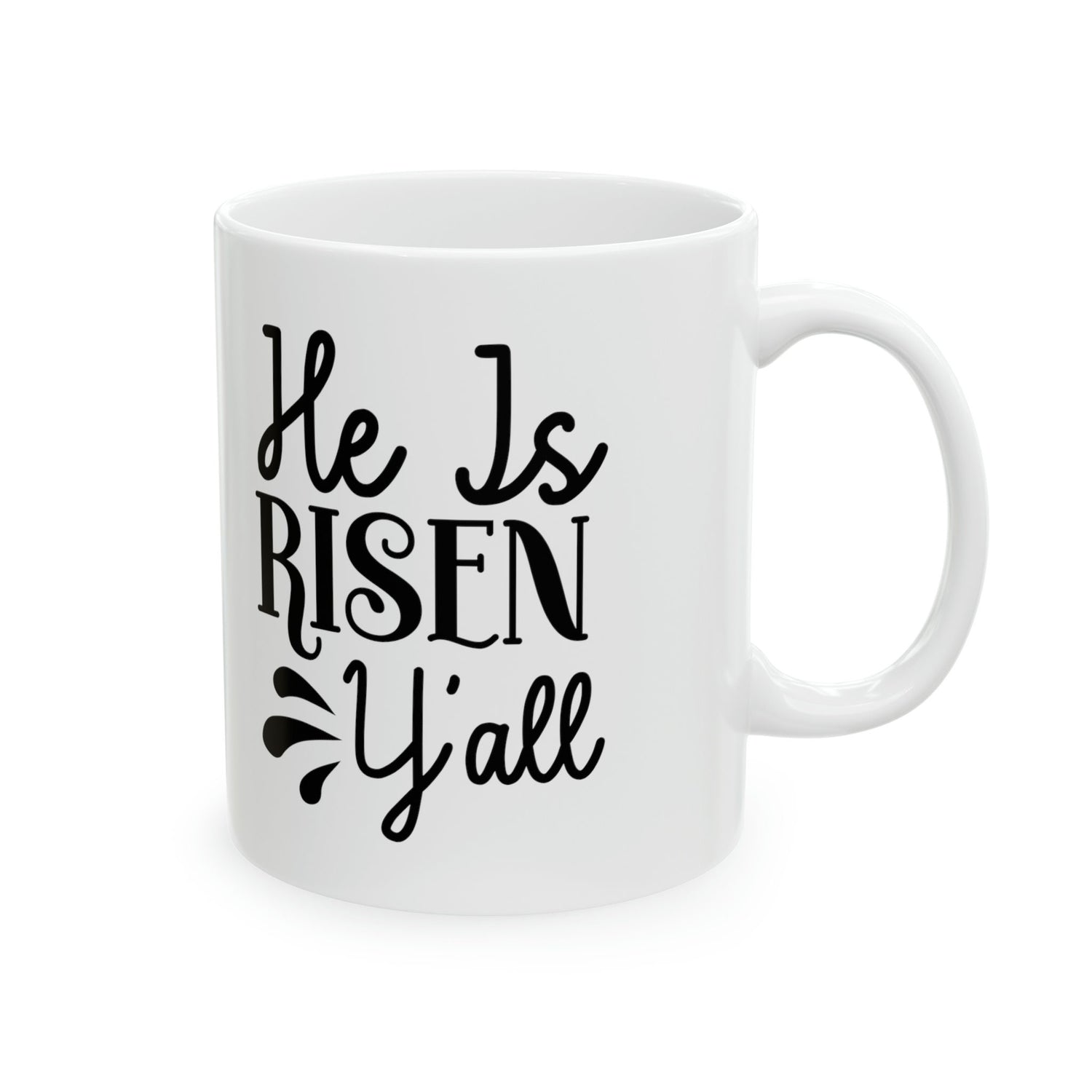Ceramic Mug, 11oz, Easter Sunday Coffee Mug, Christian Theme Mug, Sunday School Teacher Mug, Christian Pastor gift