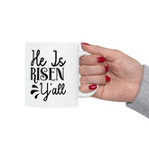 Ceramic Mug, 11oz, Easter Sunday Coffee Mug, Christian Theme Mug, Sunday School Teacher Mug, Christian Pastor gift
