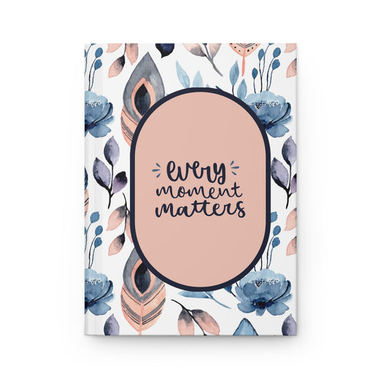 Hardcover Journal Matte, Everyday inspirational classroom office home writing personal life goal aspirations notebook daily life diary