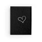Journal - Ruled Line, Daily Minimalist black and white simple butterfly daily affirmation notebook dream diary for school work and personal