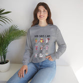 Easter Spring Sweatshirt – Christian Faith Apparel with Bible Verses, Unisex Clothing Wear