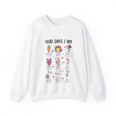 Easter Spring Sweatshirt – Christian Faith Apparel with Bible Verses, Unisex Clothing Wear