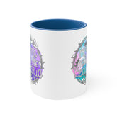 Accent Coffee Mug, 11oz, Moms make life beautiful perfect saying on a cup for special Mamma gift on any day great for birthday Mothers day