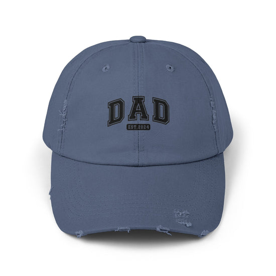 Unisex Distressed Cap, Dad everyday baseball cap, great casual gift for Father