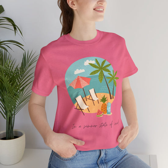 SUMMER GRAPHIC TEES Beach T-Shirts Summer Vibes Shirt Beach Graphic Tee Gift for Her Cute Summer Shirts Unisex Shirt Best Selling Shirts