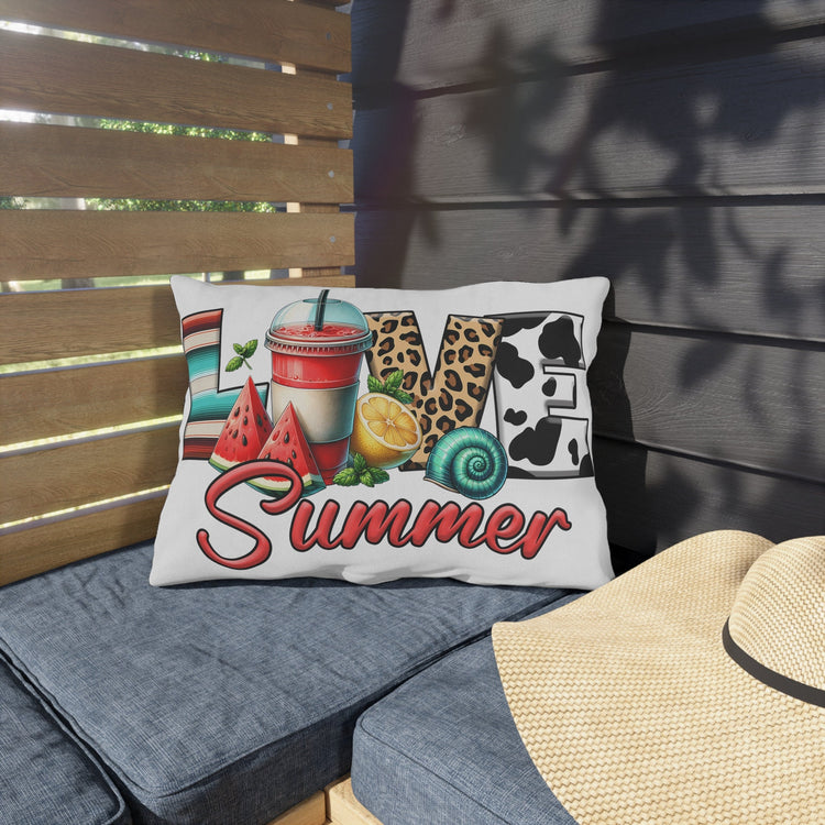Outdoor Pillows, Summer outside patio furniture throw pillow, Poolside lounge pillow, Stylish Custom poolside lounge pillow
