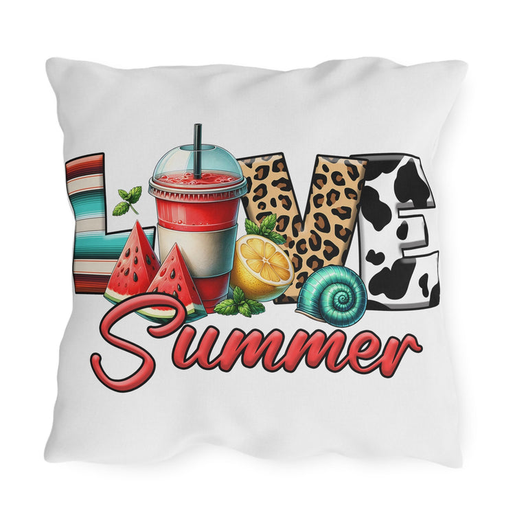 Outdoor Pillows, Summer outside patio furniture throw pillow, Poolside lounge pillow, Stylish Custom poolside lounge pillow