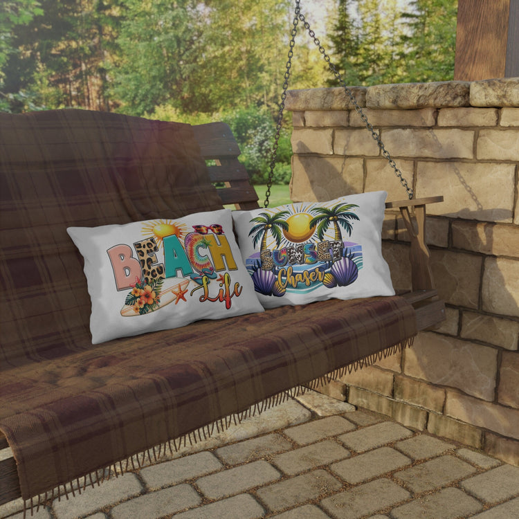 Outdoor Pillows, Outdoor Furniture throw Pillows, Stylish Beach Style designed pillows, Outside weather proof Summer decor, Custom pillow