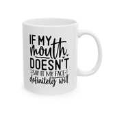 Ceramic Mug, (11oz, 15oz), Sarcastic Fun Coffee Tea Mug, Everyday Silly office kitchen mug, Funny humorous gift item for friend