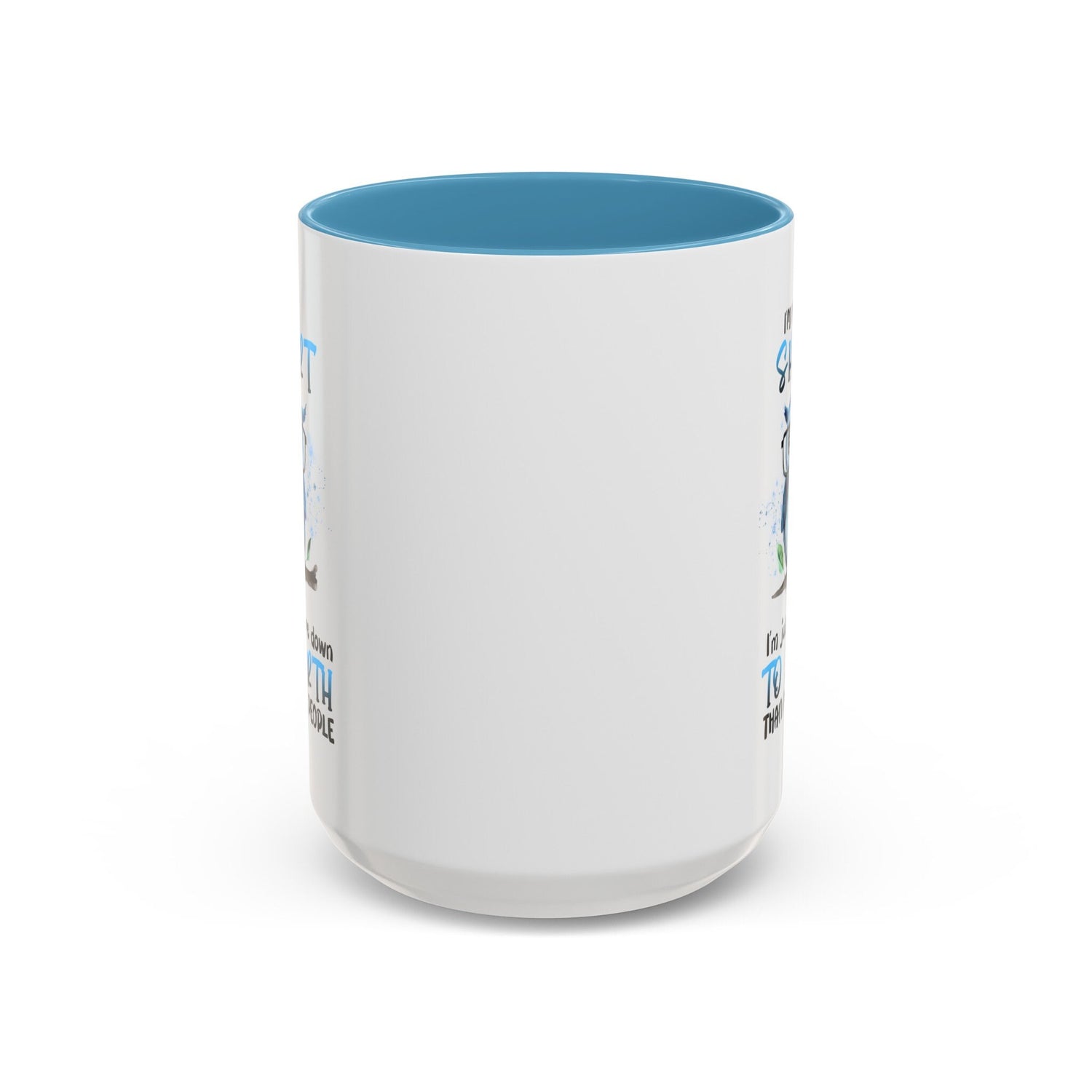 Accent Coffee Mug (11, 15oz), Funny animal mug, Cute Owl Design, cool teacher, silly kitchen decor, happy uplifting morning beverage mug