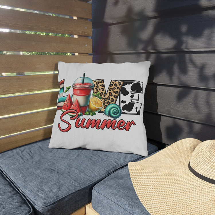 Outdoor Pillows, Summer outside patio furniture throw pillow, Poolside lounge pillow, Stylish Custom poolside lounge pillow