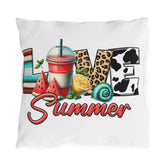 Outdoor Pillows, Summer outside patio furniture throw pillow, Poolside lounge pillow, Stylish Custom poolside lounge pillow