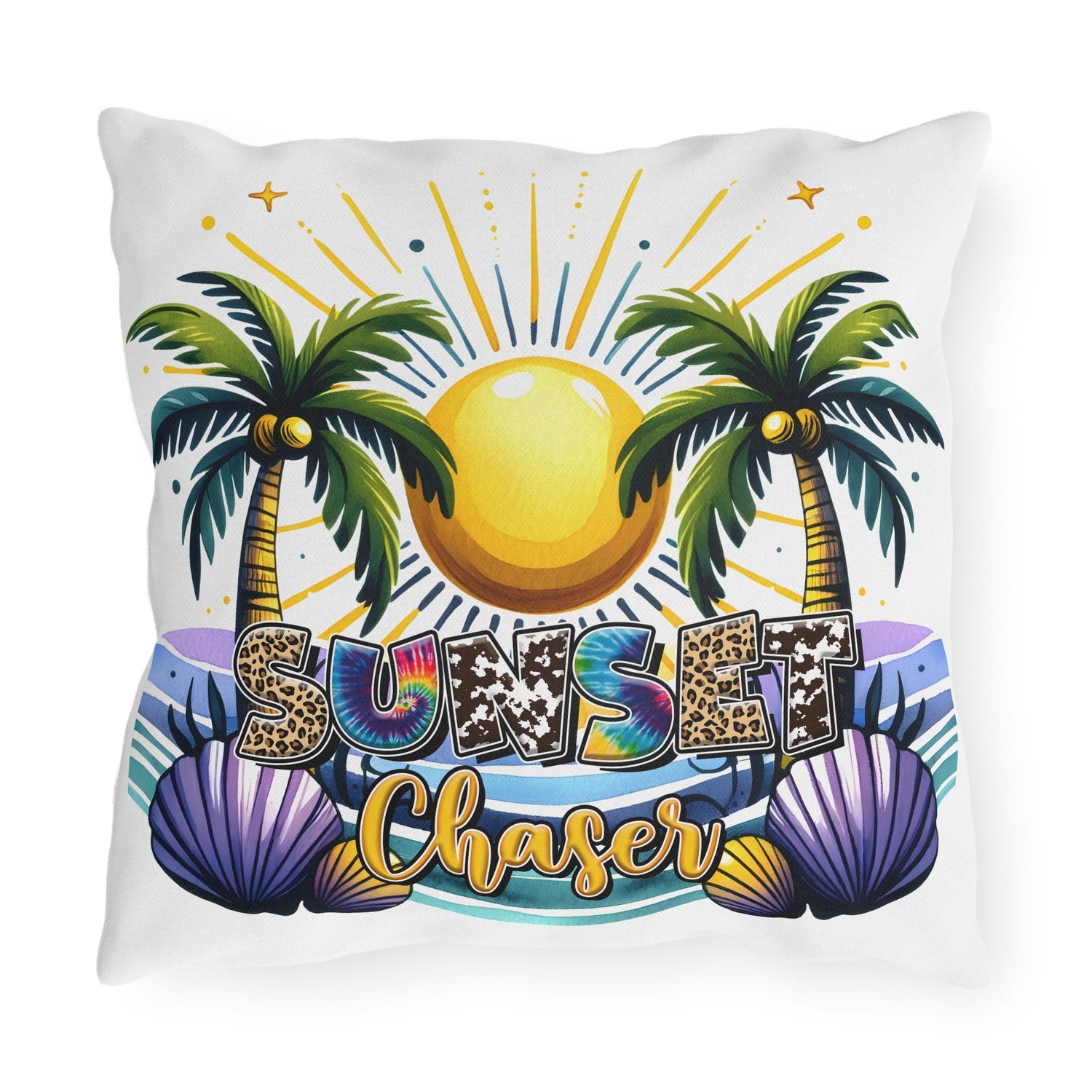 Outdoor Pillows, Outdoor Furniture throw Pillows, Stylish Beach Style designed pillows, Outside weather proof Summer decor, Custom pillow