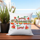 Outdoor Pillows, Two-sided Outside Casual Summer Fun decorated all purpose pillow, Sunny Bright Pool side lounge throw pillow, Custom design