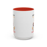 Accent Coffee Mug (11, 15oz), Crazy Cat Lady coffee mug, Humorous sayings, Kitty Lover tea cup,