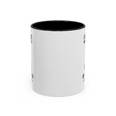 Accent Coffee Mug (11, 15oz), black cat sarcastic humorous saying everyday kitchen coffee tea color accent funny gift mug
