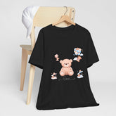 Unisex Teddy Bear Shirt, Cute female male back to school casual everyday jean minimilist simple teddy bear Tee