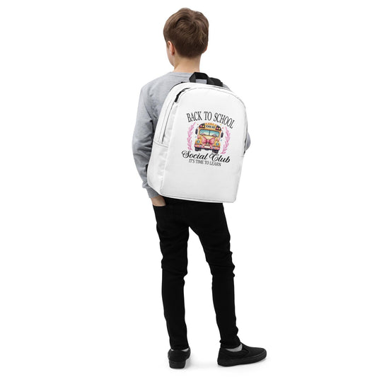 Minimalist Backpack, Back to school classic all purpose elementary middle scholl junior high high school tote carry bag back pack