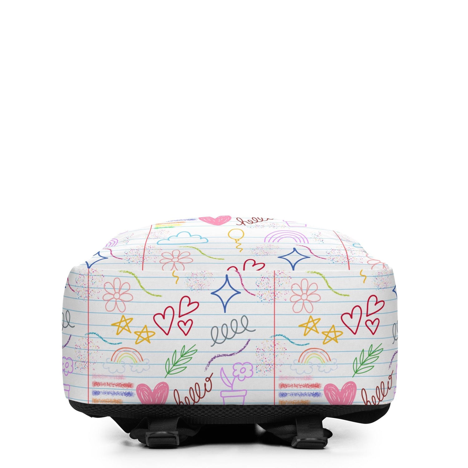 Minimalist Backpack, Young child back to school all purpose elementary preschool computer ipad crayons pencils carrying book bag