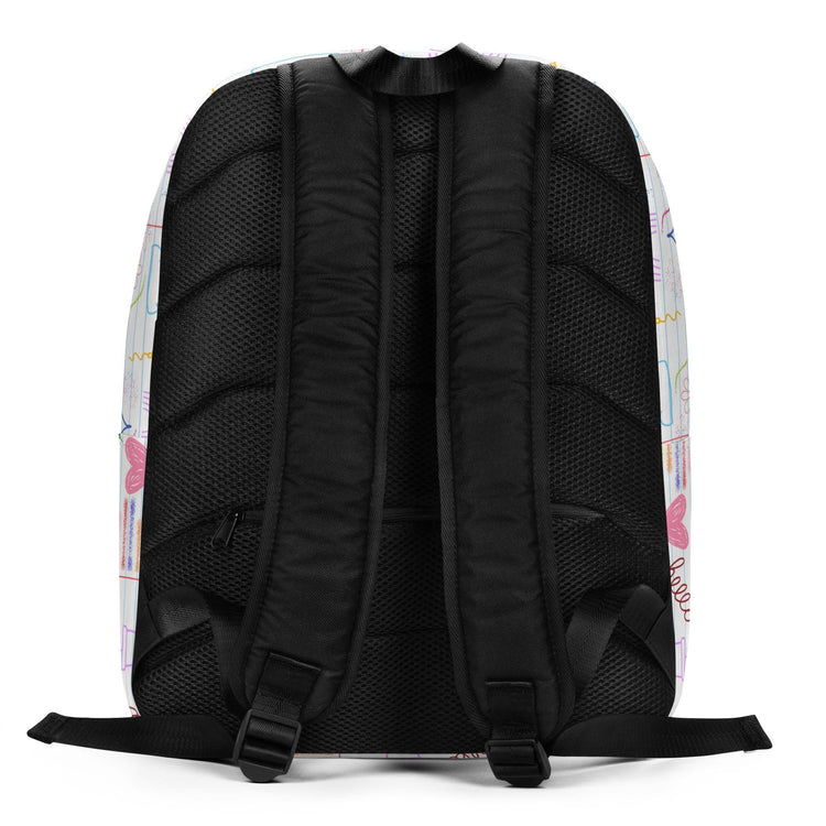 Minimalist Backpack, Young child back to school all purpose elementary preschool computer ipad crayons pencils carrying book bag