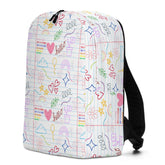 Minimalist Backpack, Young child back to school all purpose elementary preschool computer ipad crayons pencils carrying book bag