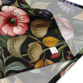 All-over print bandana, pretty floral pattern print stylish casual versatile soft light headband necktie hair tie