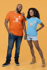 Unisex Teddy Bear Shirt, Cute female male back to school casual everyday jean minimilist simple teddy bear Tee