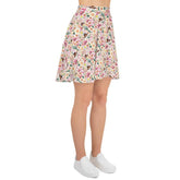 Skater Skirt, Cowboy country style pattern flattering comfy casual dressy everyday day night life flowy colorful skirt