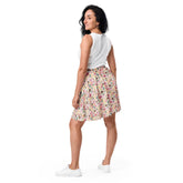 Skater Skirt, Cowboy country style pattern flattering comfy casual dressy everyday day night life flowy colorful skirt