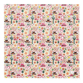 All-over print bandana, Cowboy country theme pattern stylish doggie lightweight pet scarf for lovable pet family member