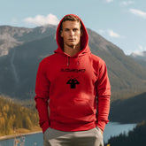 Overwhelmed Unisex Heavy Blend Hooded Sweatshirt, Humor fun casual cozy comfy lounge hoodie sweater  casual him her wear great holiday gift