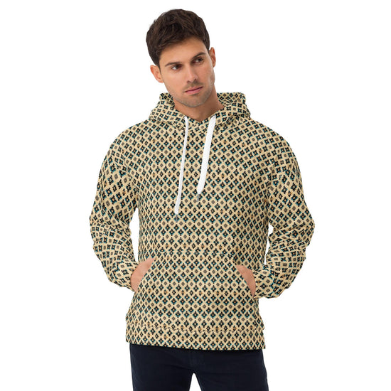 Sudadera informal con estampado nativo para hombre, suave, cálida y vibrante, elegante, para uso diario, para la escuela y la oficina.