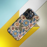 Tough Case for iPhone®, crotchet AOP pretty pattern iphone 15 iphone 14 stylish everyday school work phone case cover for all occasions