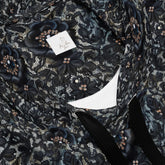 Female black floral lace all over pattern comfy casual soft school work travel jeans winter holiday hoodie sweatshirt great gift