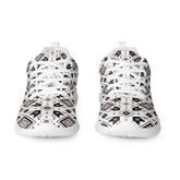 Women’s athletic shoes, Tribal all over print pattern design casual sport school work walking comfy soft lace up stylish tennis shoe