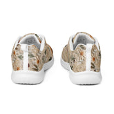 Women’s athletic shoes, Floral crotchet 3D pattern all over print walking everyday casual sports tennis school work shoe