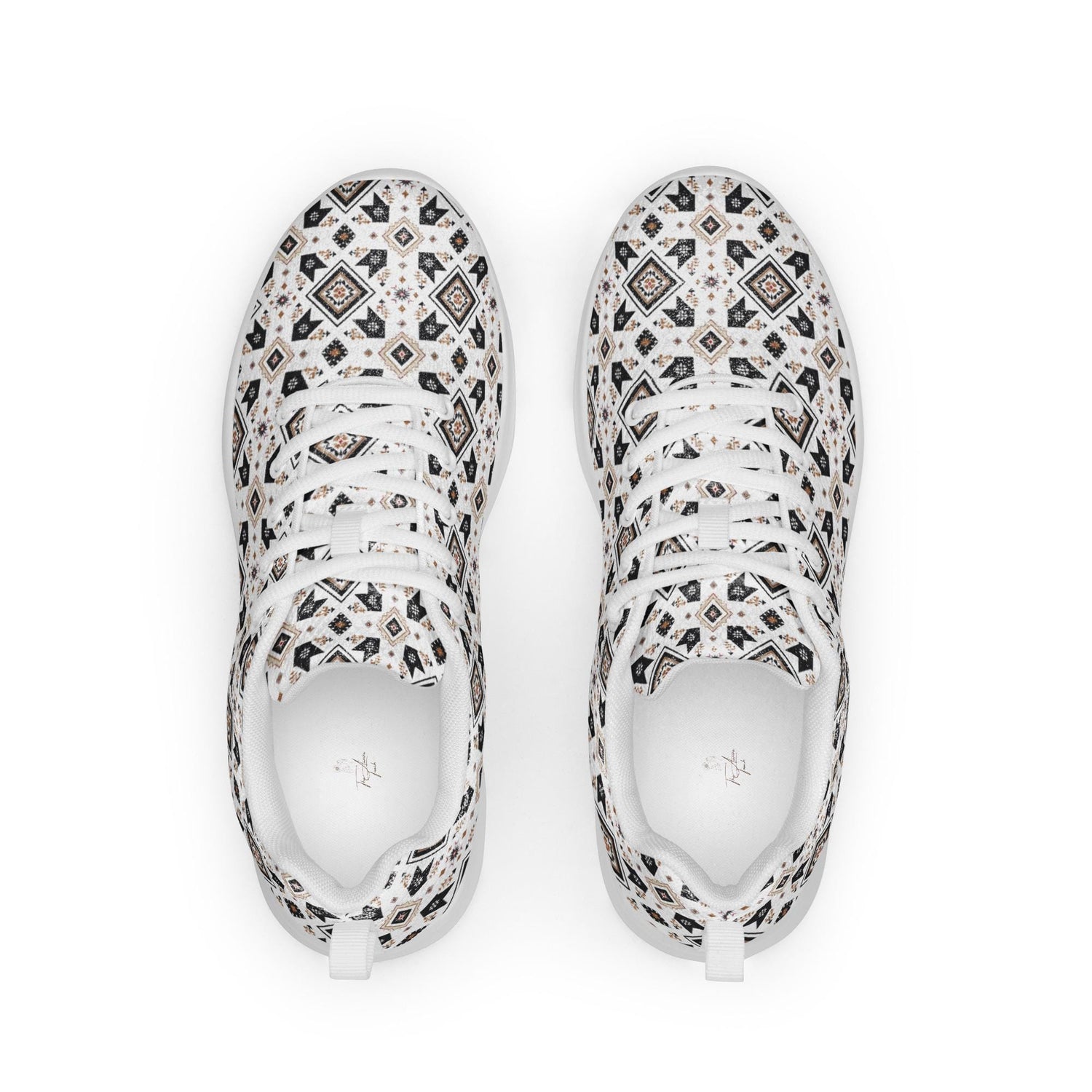 Men’s athletic shoes, Male tribal all over pattern print design comfy sporty walking jogging working casual stylish fashion sneaker shoes