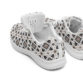 Men’s athletic shoes, Male tribal all over pattern print design comfy sporty walking jogging working casual stylish fashion sneaker shoes