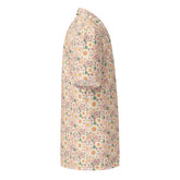 Unisex button shirt, Designer pastel color country livin all print design casual stylish cool fabric everyday work travel beach shirt