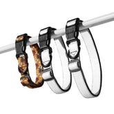 Fall colors Pet Collar floral all over print pattern Autumn browns stylish classy walking shopping travel fashionista dog collar