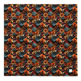 All-over print bandana, Fall floral all over prattern headband necktie armband doggy multi purpose autumn design print scarf