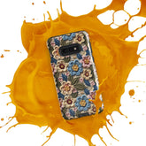 Tough case for Samsung®, floral crotchet AOP pattern design android hard sturdy phone stylish protection cover case for everyday use