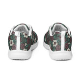 Fall Floral Women’s athletic shoes, Soft cozy warm ideal walking running casual wearing stylish every day female tennis shoe