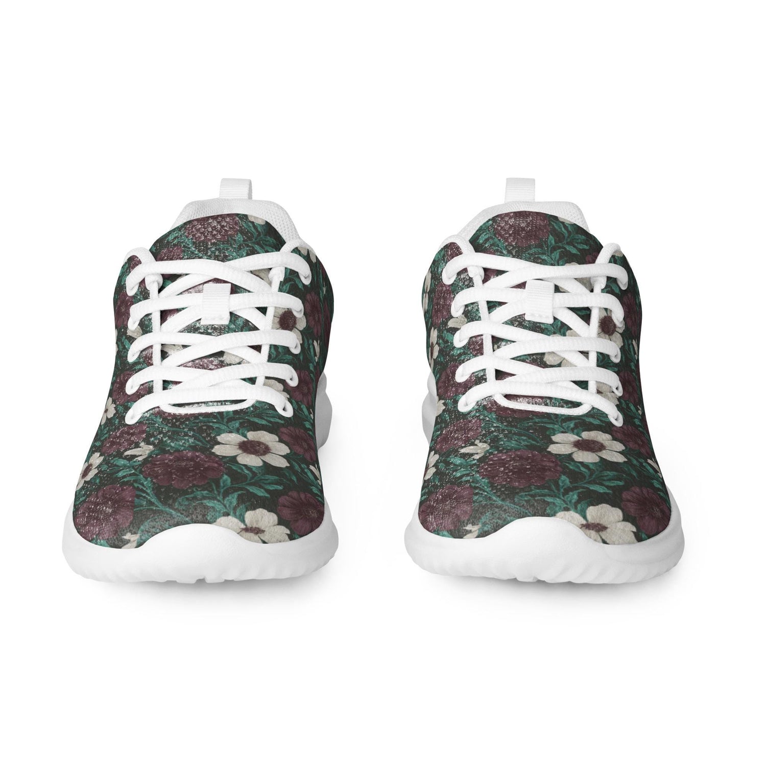 Fall Floral Women’s athletic shoes, Soft cozy warm ideal walking running casual wearing stylish every day female tennis shoe