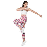 Vibrant All-Over Print Leggings for Women with Pockets - Stylish & Comfortable Design