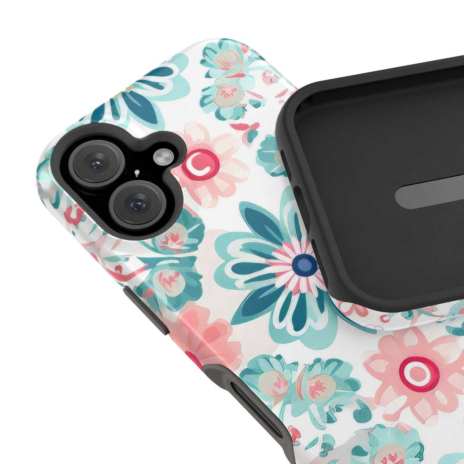 Floral Impact-Resistant IPhone Case | Vibrant Flower Design, Cute Gift for Her, Floral Accessories, Durable Protection, Spring Decor