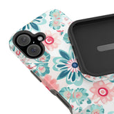 Floral Impact-Resistant IPhone Case | Vibrant Flower Design, Cute Gift for Her, Floral Accessories, Durable Protection, Spring Decor